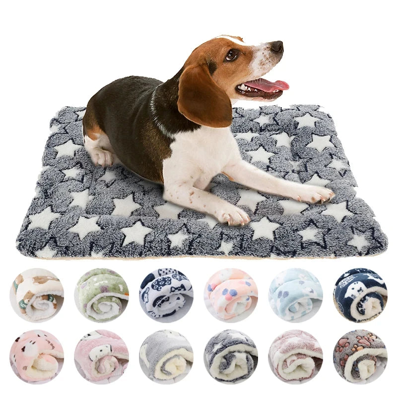 Flannel Pet Sleeping Mat & Dog Sofa Cushion