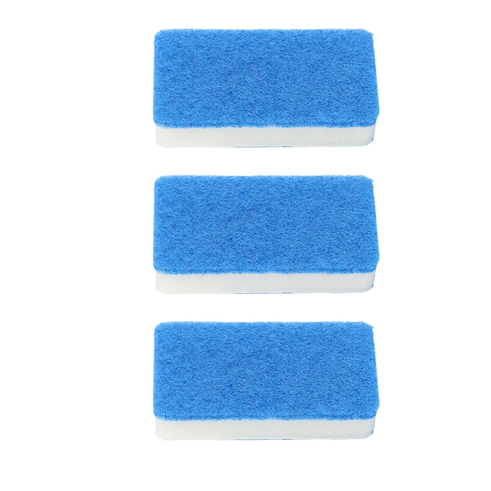 Cleaner Scrubber 180° adjustable Double-Sided Sponge Cleaning Brush Aquarium Fish Tank Glass Window Algae Super Long Handle