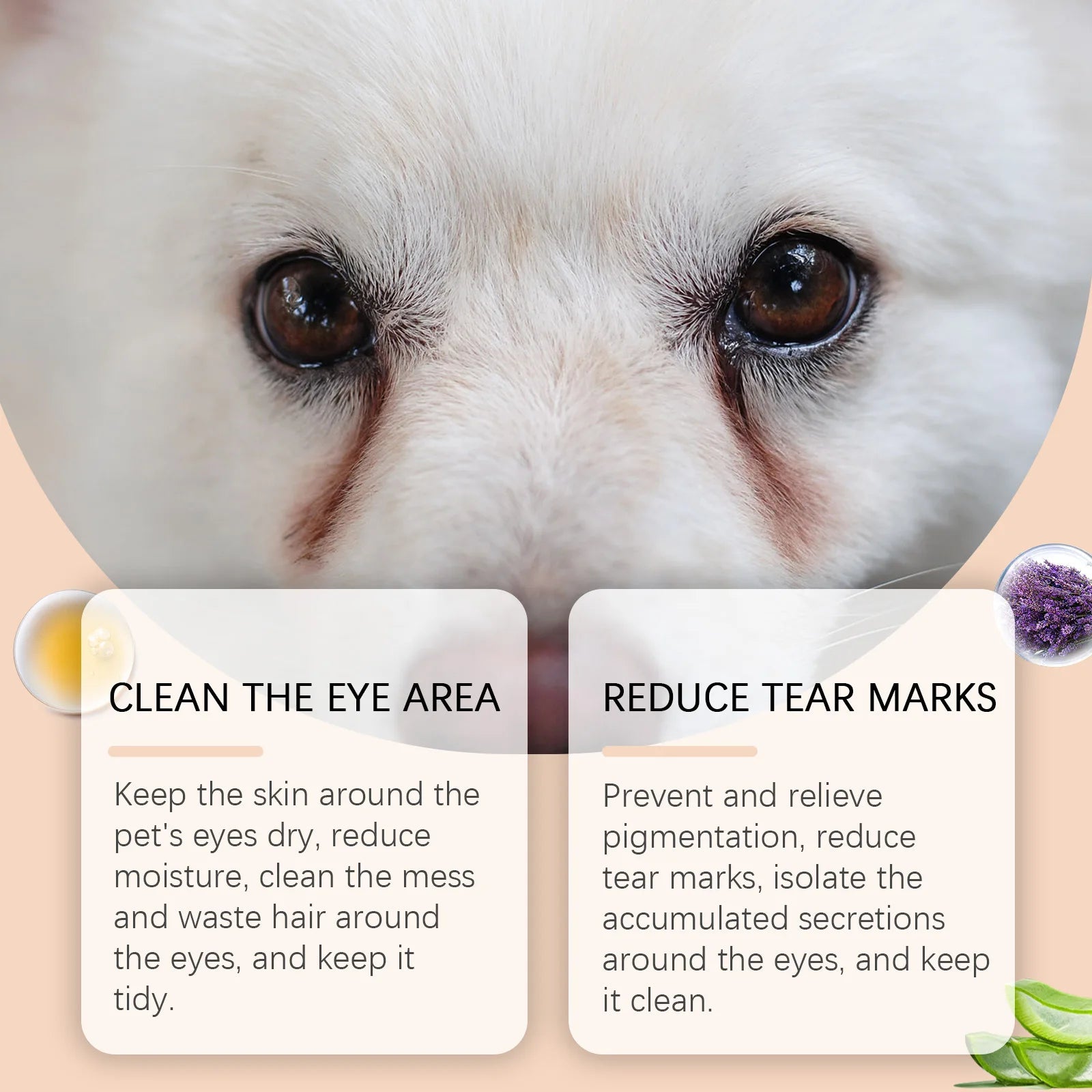 30g Natural Pet Eye Cleaner Cream