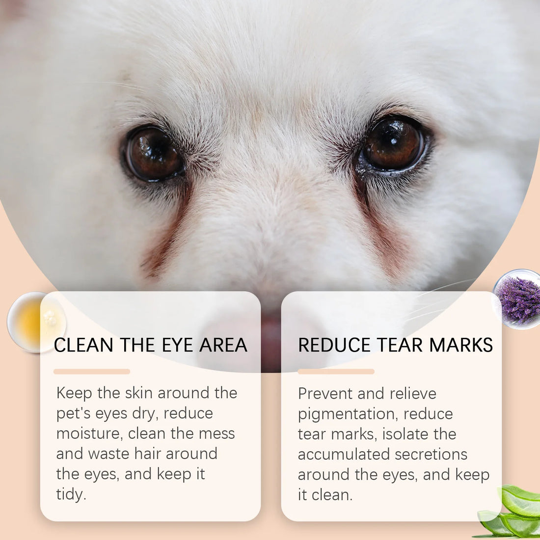 30g Natural Pet Eye Cleaner Cream