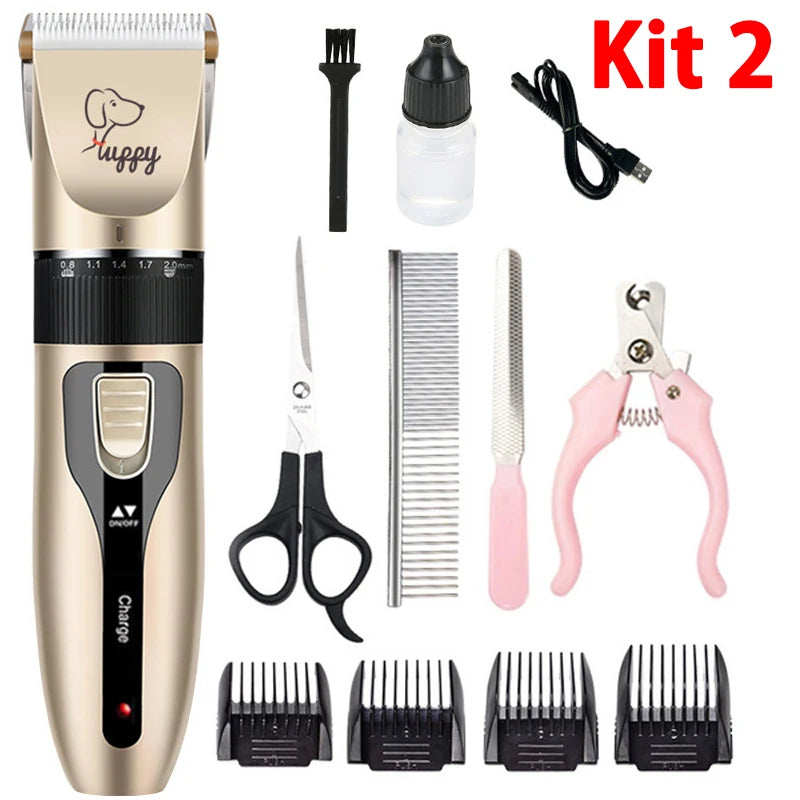 Electric Pet Clipper Grooming Kit