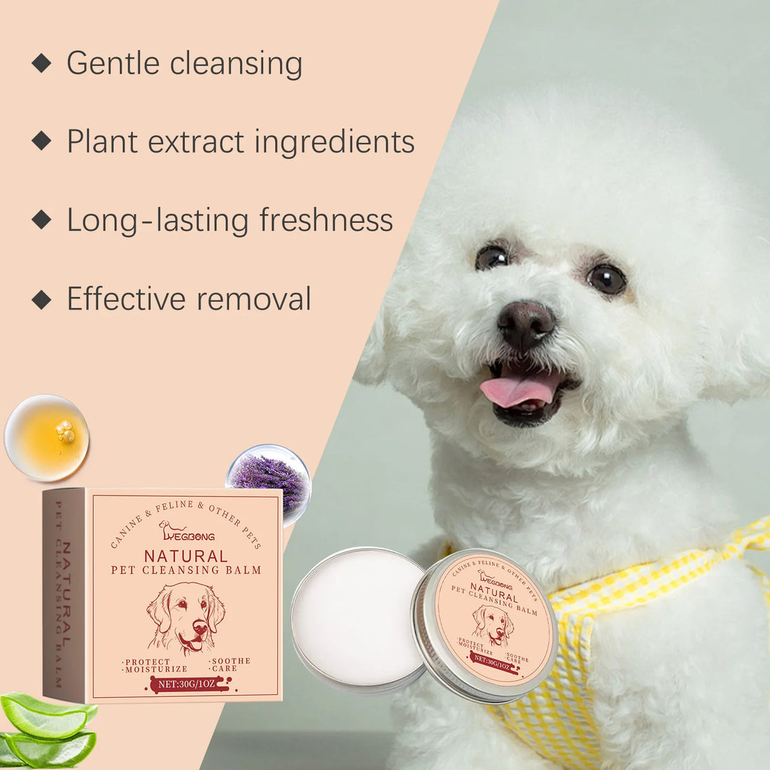 30g Natural Pet Eye Cleaner Cream
