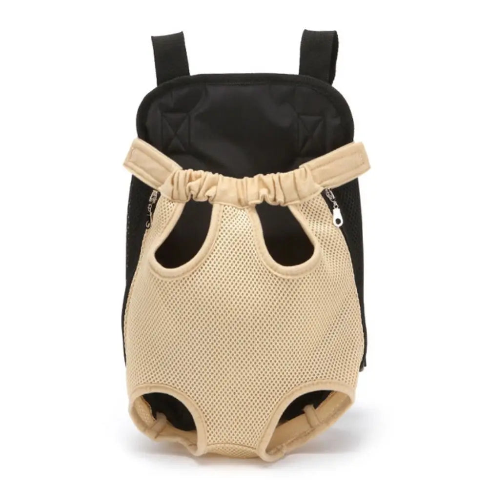 Legs Out Front Dog Carrier Backpack – Adjustable for Small Pets