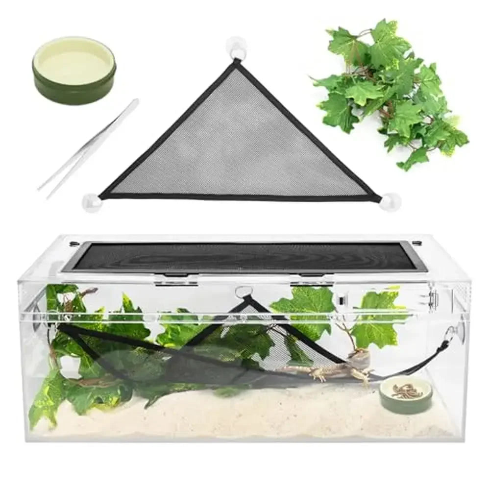 Unbreakable PC Reptile Terrarium Starter Kit