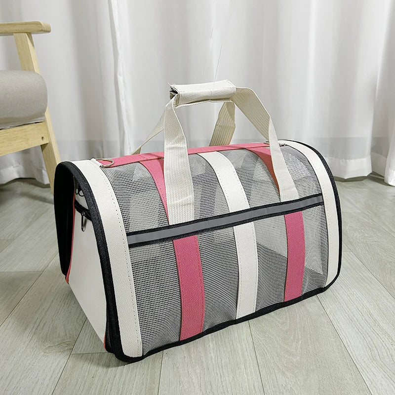 Foldable Breathable Pet Outing Handbag