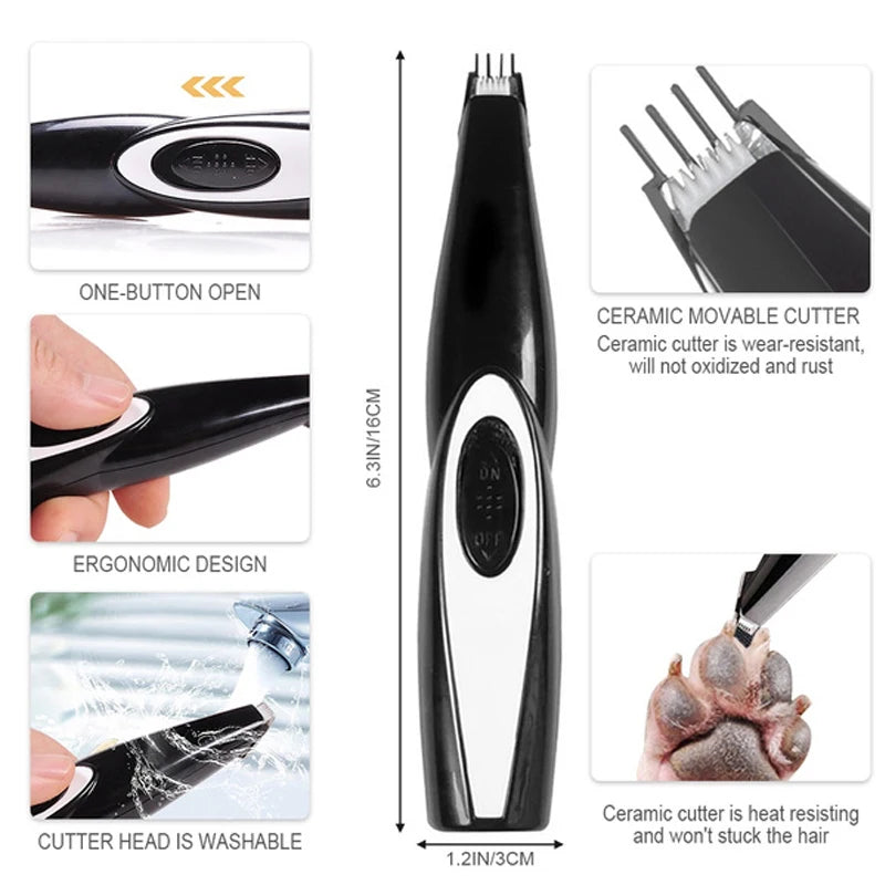 Electric Pet Clipper Grooming Kit