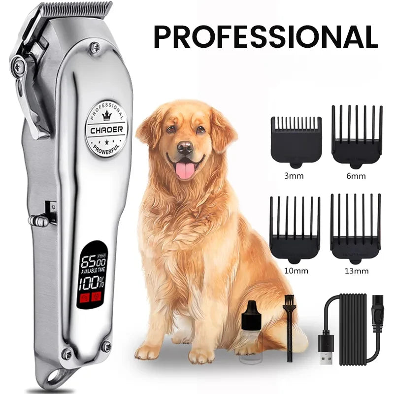 Professional Rechargeable Dog & Cat Hair Clipper