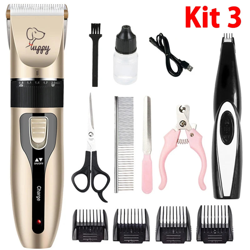 Electric Pet Clipper Grooming Kit