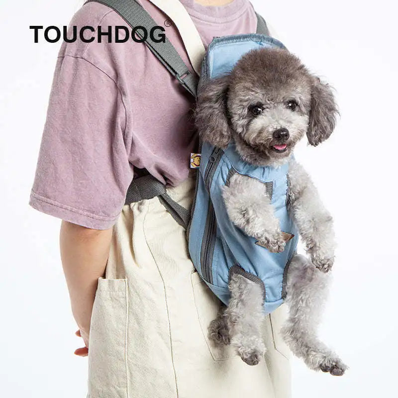 Touchdog Wiggle-Sack Backpack Dog Carrier