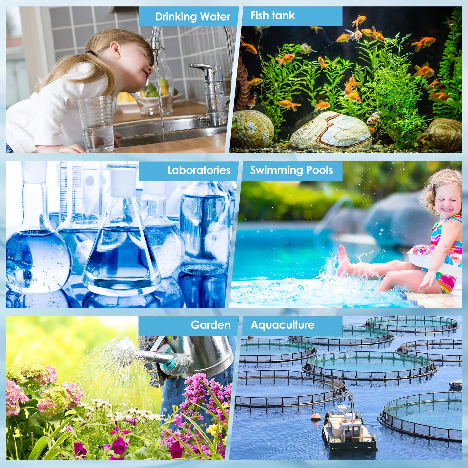 5-17 in 1 Aquarium Test Strips Water Quality Test Strip Fish Tank Nitrate pH Hardness Test Strips Freshwater Saltwater Water Spa