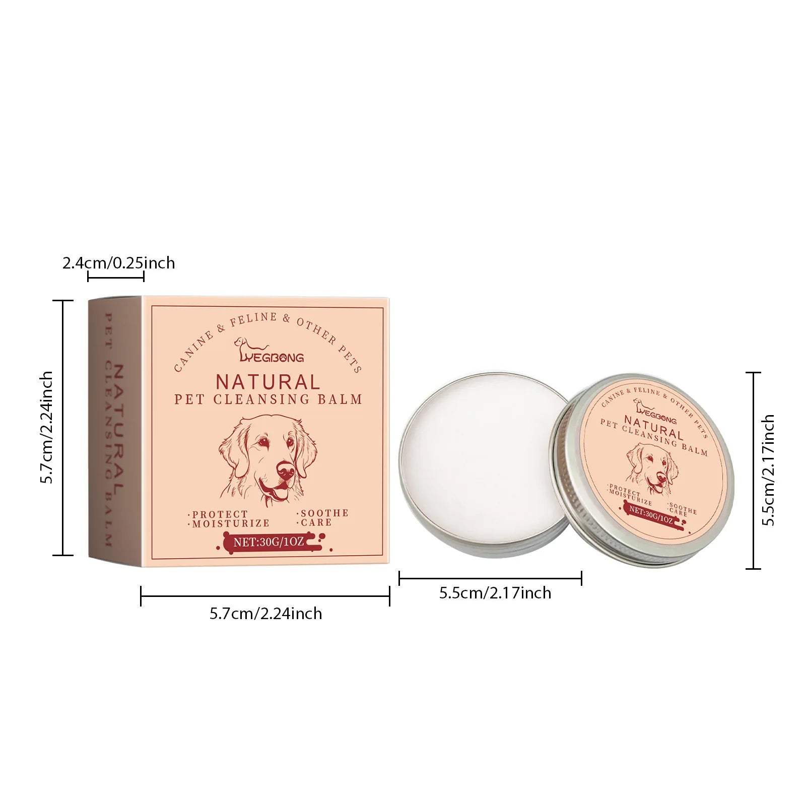 30g Natural Pet Eye Cleaner Cream