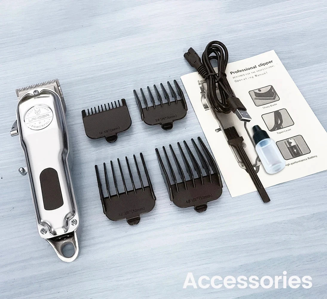 Professional Rechargeable Dog & Cat Hair Clipper