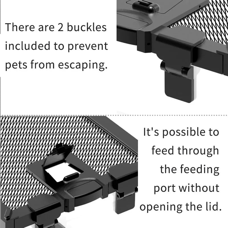 9-Piece Vertical Reptile Terrarium Starter Kit 8"x8"x12"