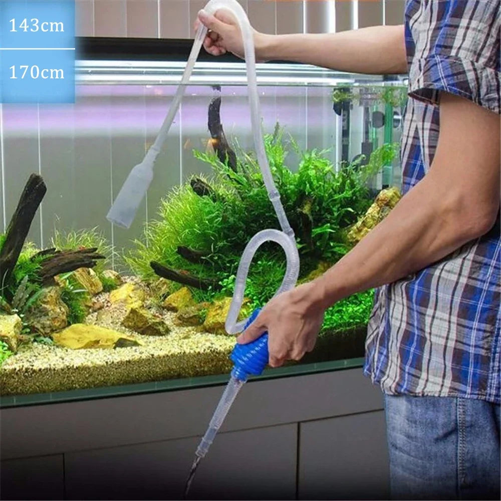 Aquarium Siphon Vacuum Cleaner Pump