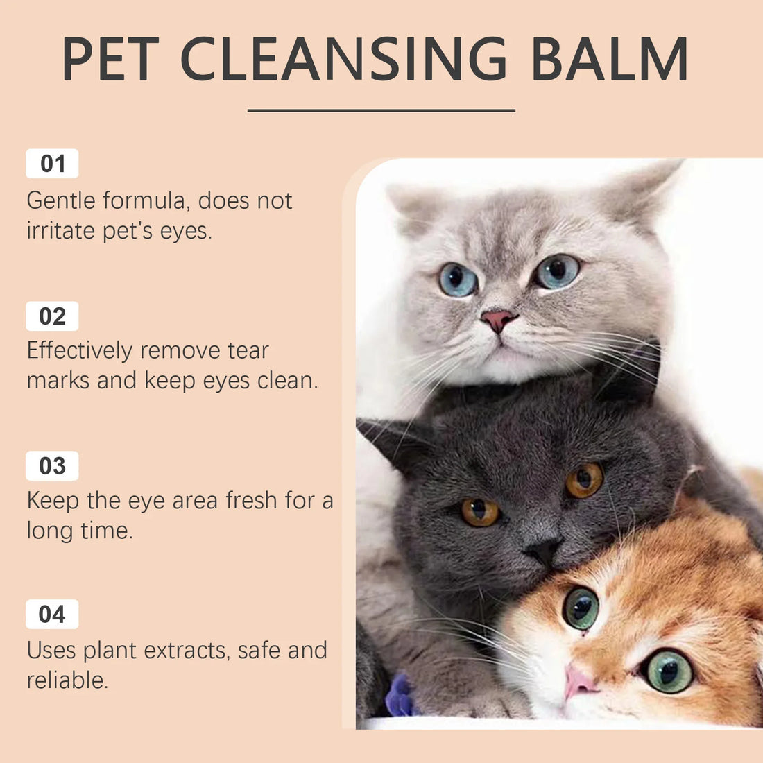 30g Natural Pet Eye Cleaner Cream