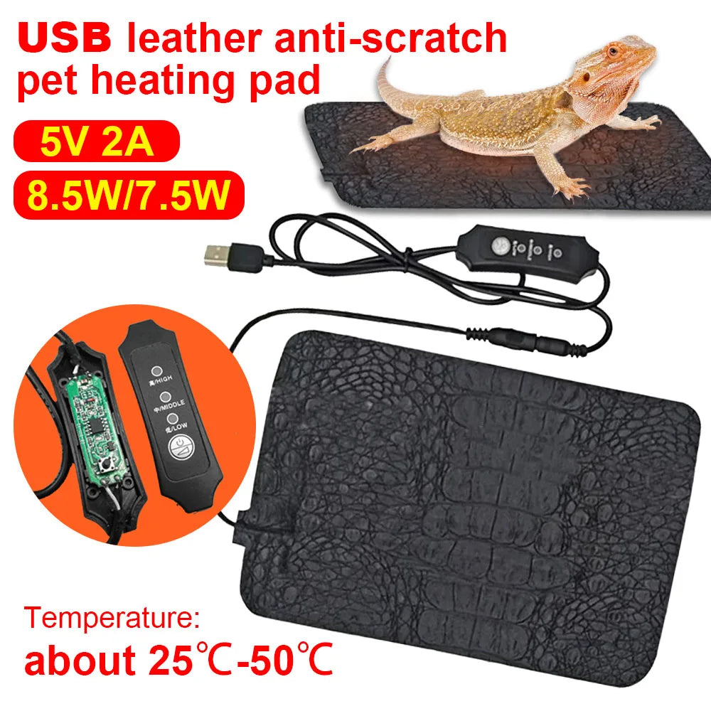 Pet Heating Pad USB Electric Adjustable Temperature