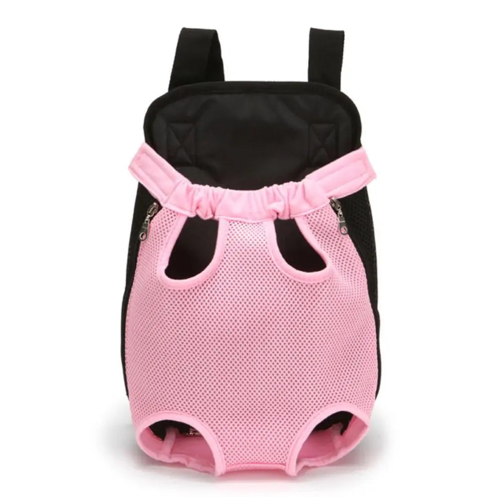 Legs Out Front Dog Carrier Backpack – Adjustable for Small Pets