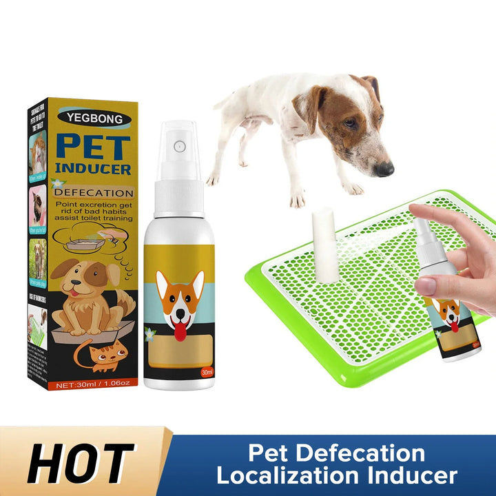 Dog & Cat Potty Training Spray – Urine & Stool Trainer