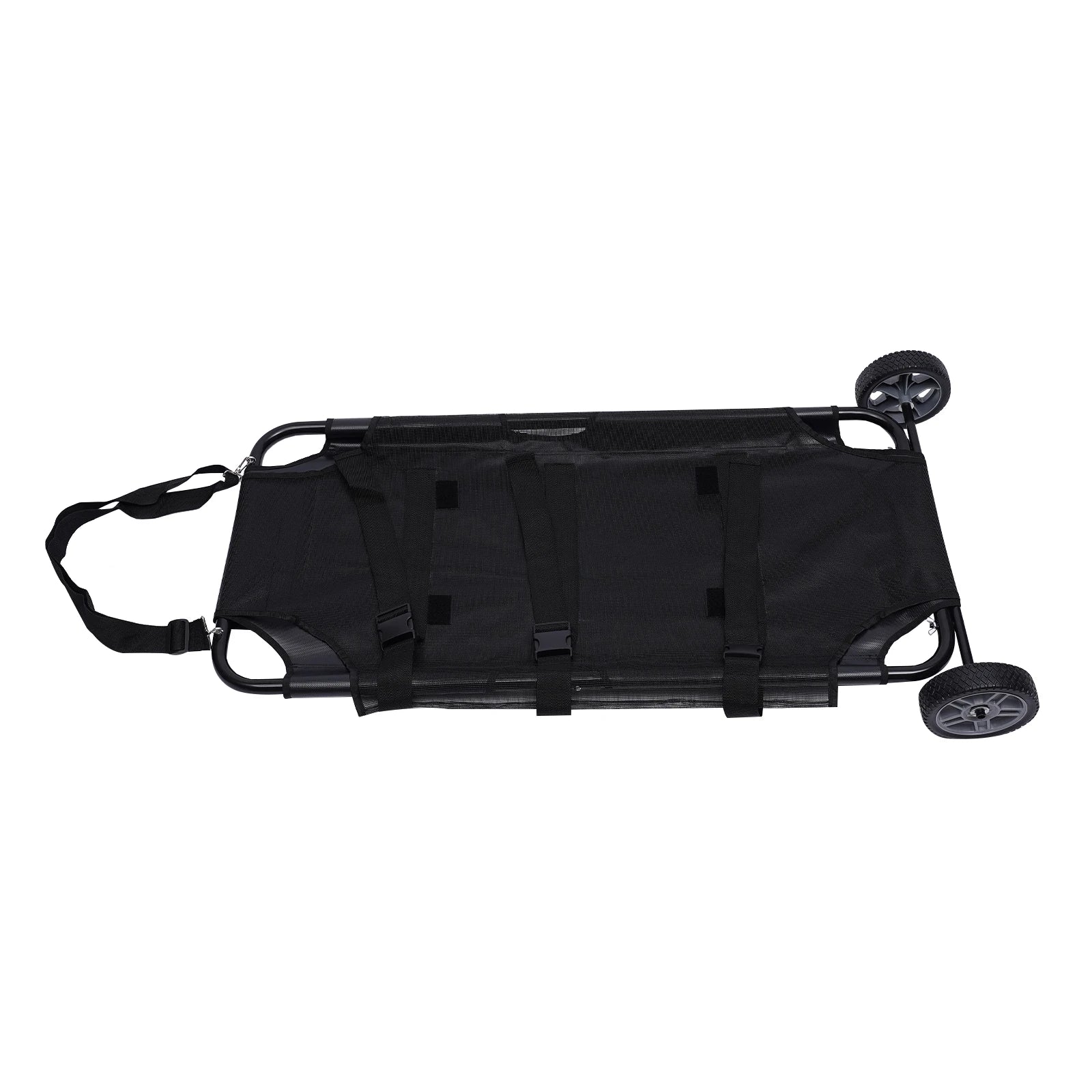Foldable Pet Stretcher Trolley with Strap