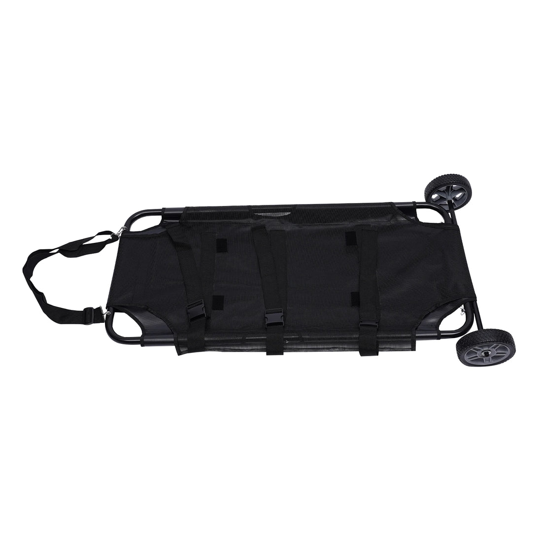 Foldable Pet Stretcher Trolley with Strap