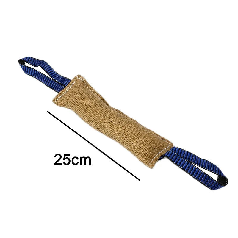 2- Handle Dog Bite Training Tug Pillow