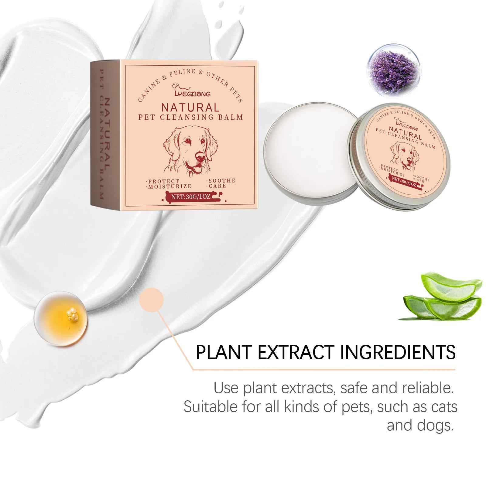 30g Natural Pet Eye Cleaner Cream