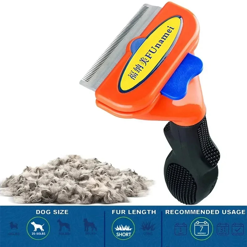 Large Dog & Cat Hair Removal Grooming Comb