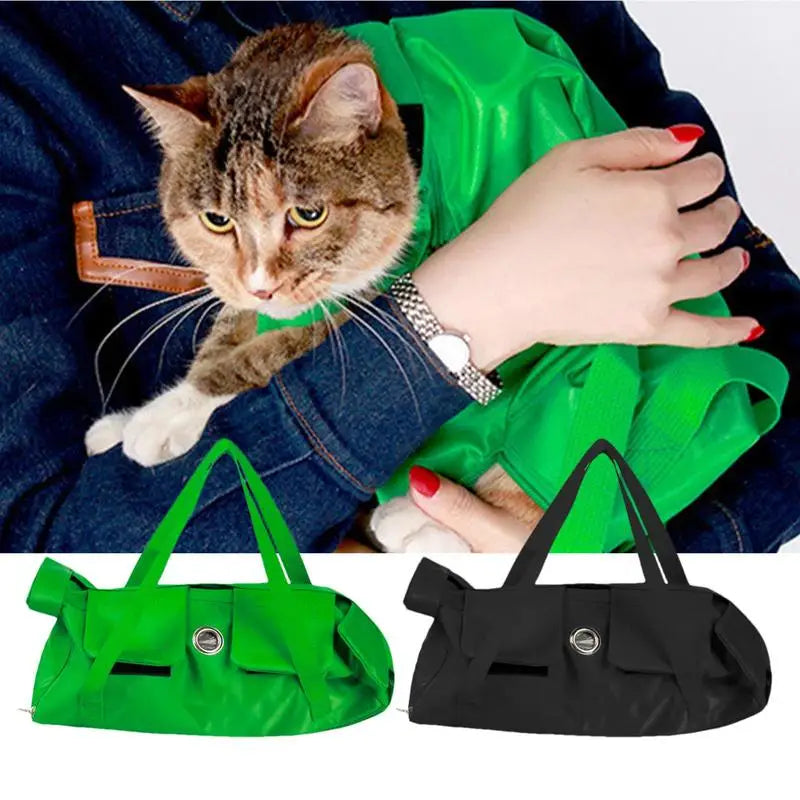 Ergonomic Portable Nylon Pet Carrying Bag