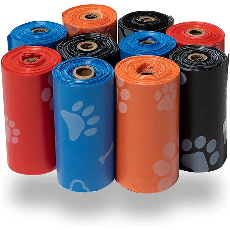 120 Rolls Dog Poop Bags – 15 Bags per Roll | Leak-Proof Pet Waste Bags for Outdoor Cleaning | Refill Garbage Bags for Dogs and Pets
