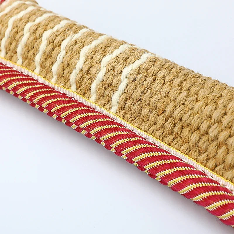 2- Handle Dog Bite Training Tug Pillow