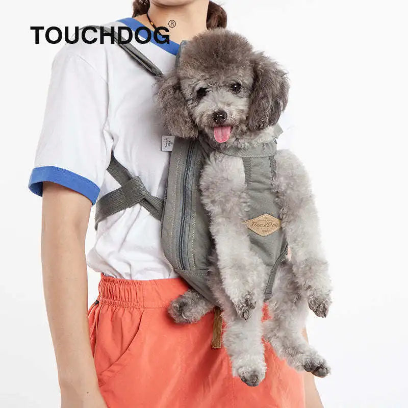 Touchdog Wiggle-Sack Backpack Dog Carrier