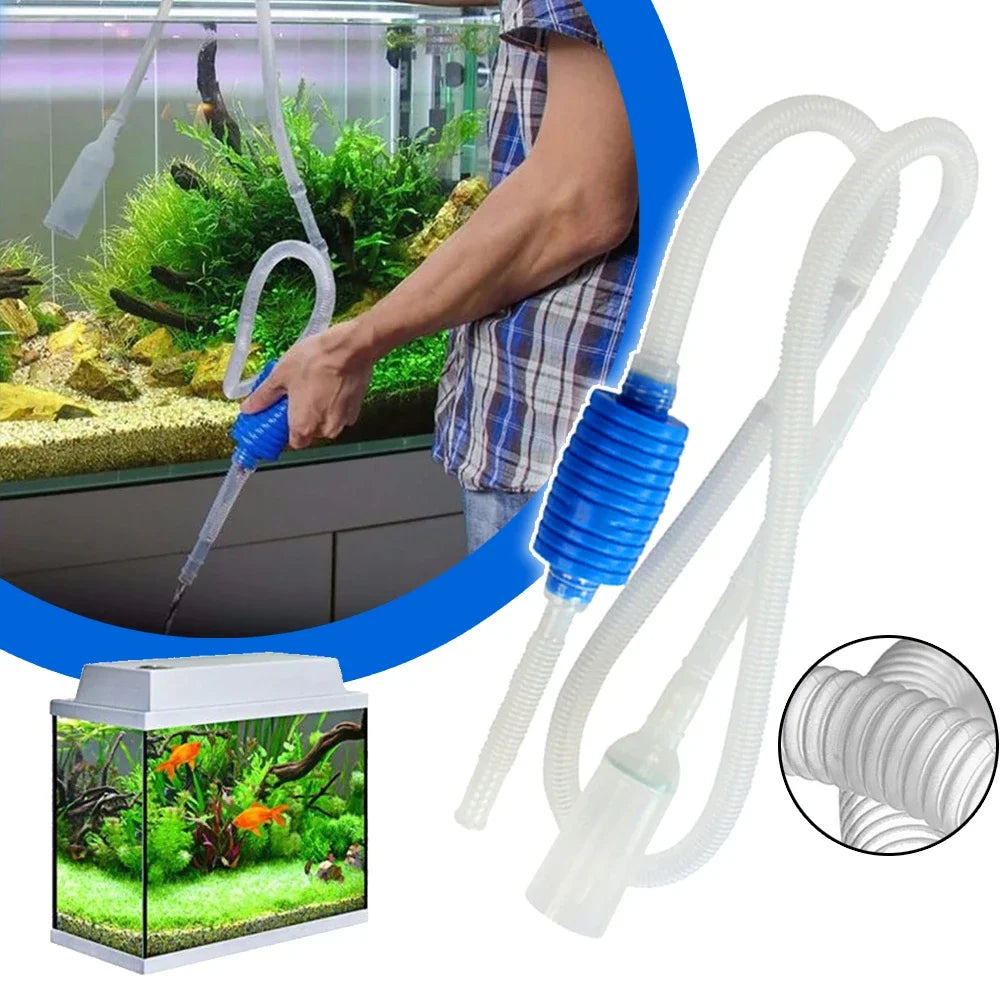 Aquarium Siphon Vacuum Cleaner Pump