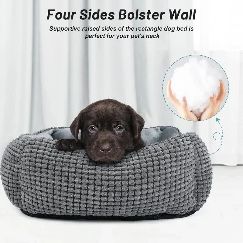Orthopedic Washable Dog & Cat Bed - Rectangle