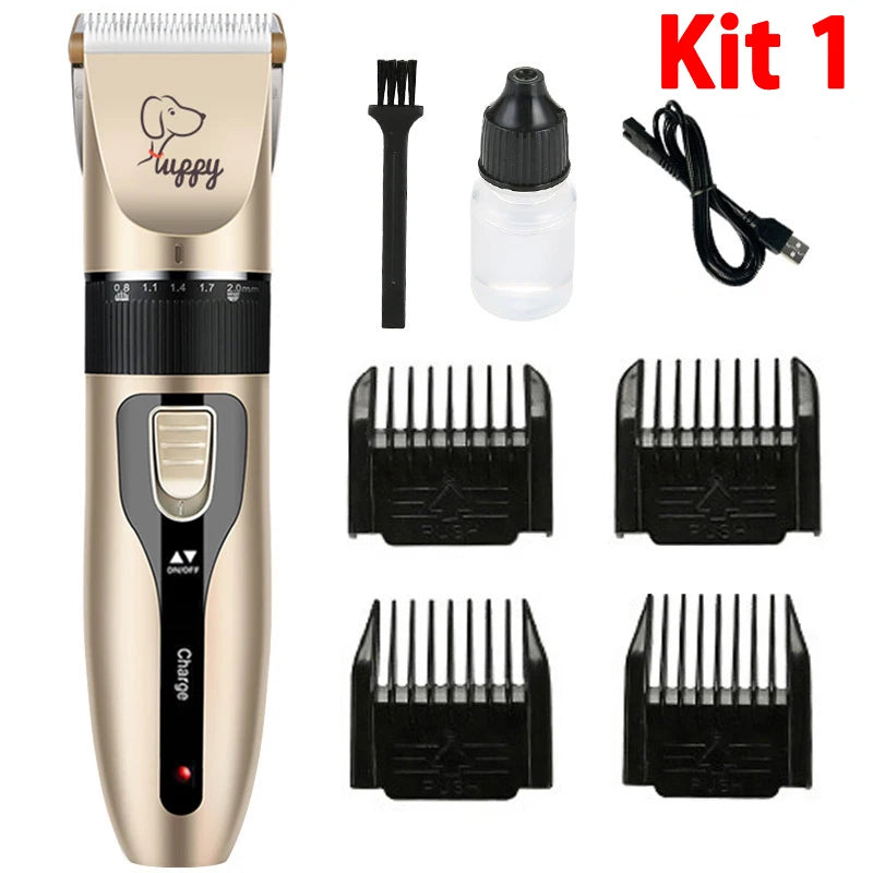 Electric Pet Clipper Grooming Kit