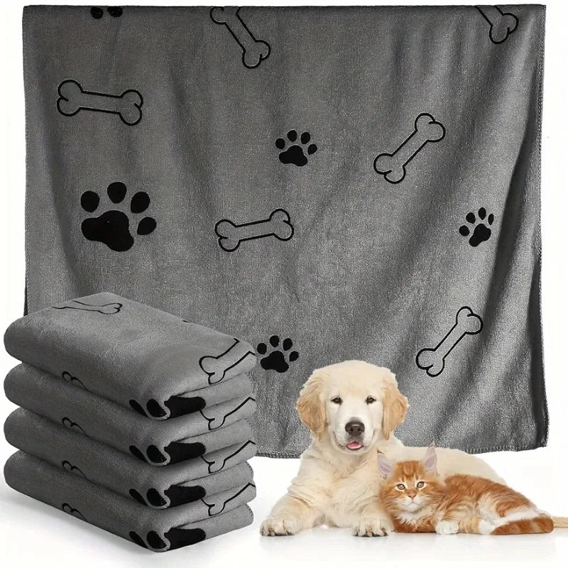 Quick-Dry Microfiber Dog & Cat Towel