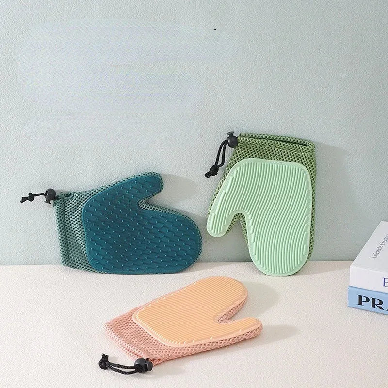 Pet Grooming Glove for Cats & Dogs