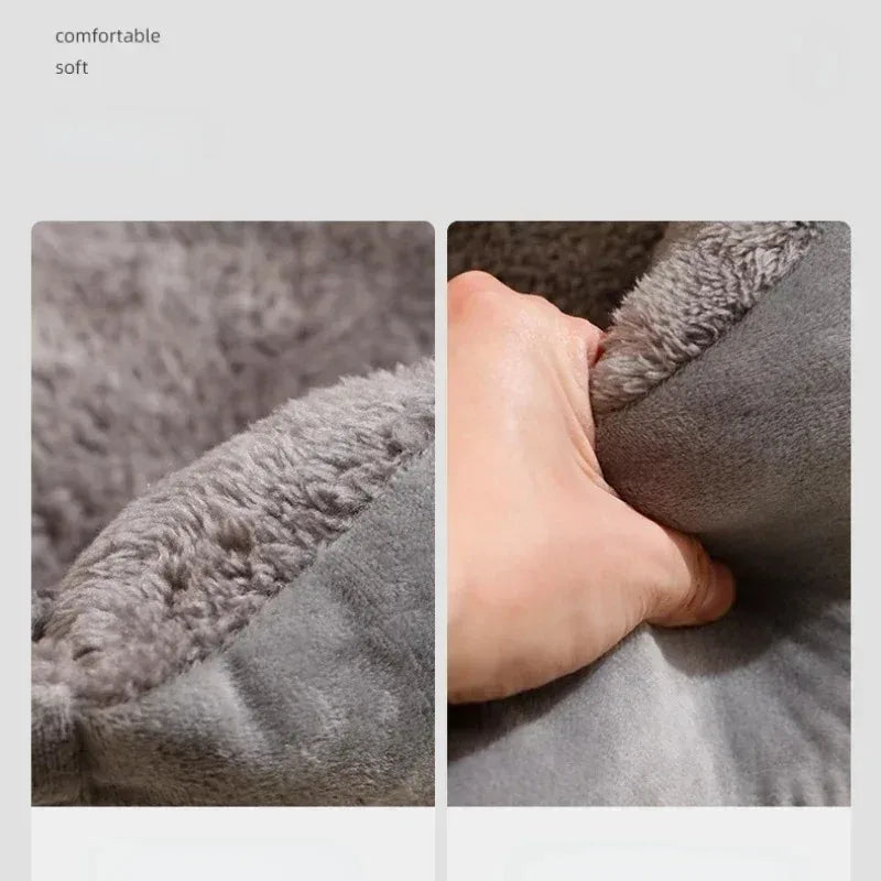 Cozy Cat & Dog Bed Cushion with Basket Design