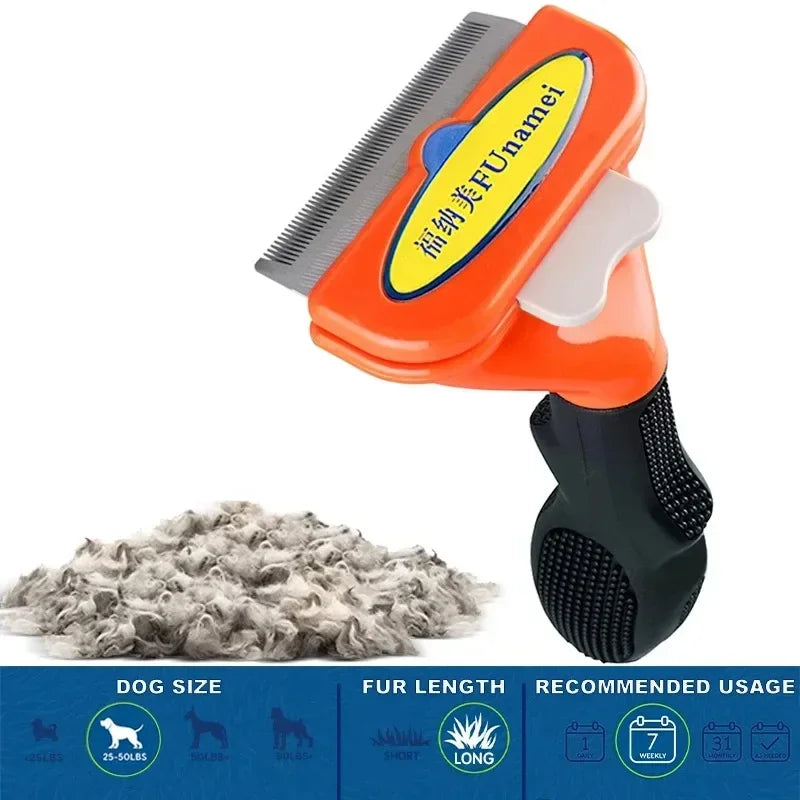 Large Dog & Cat Hair Removal Grooming Comb