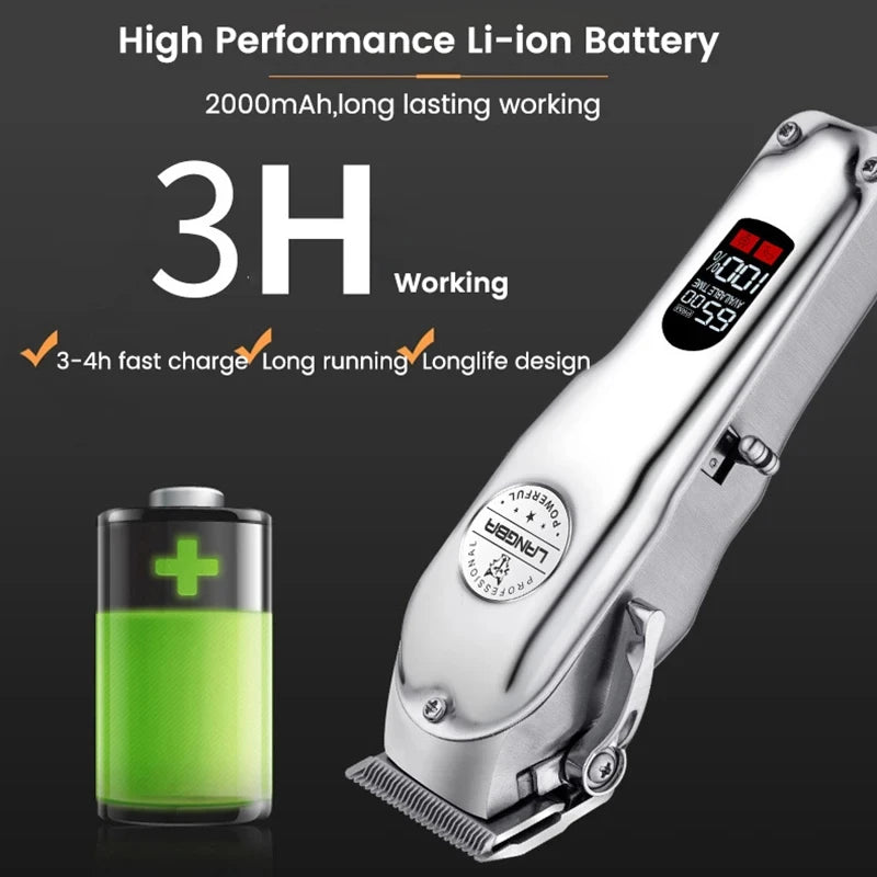 Professional Rechargeable Dog & Cat Hair Clipper
