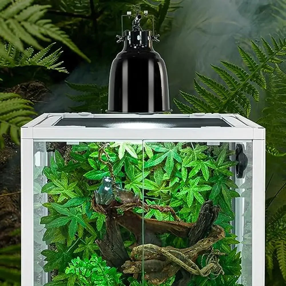 30 Gallon Glass Reptile Terrarium with Double Hinge Door