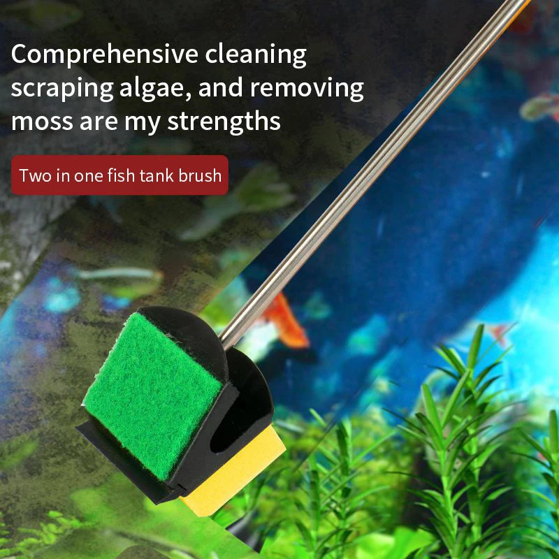 Long Handle Aquarium Cleaning Brush