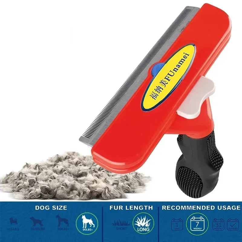 Large Dog & Cat Hair Removal Grooming Comb