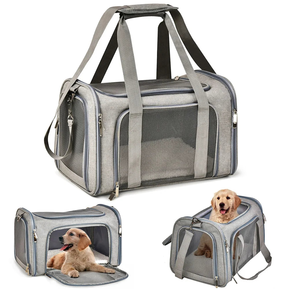 Soft-Sided Airline Approved Pet Travel Backpack