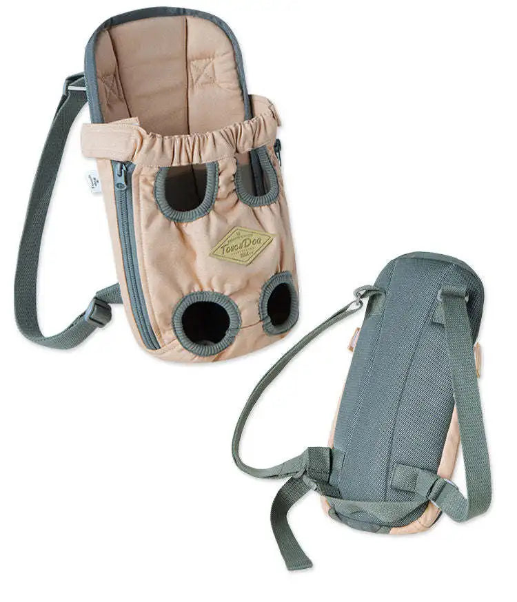 Touchdog Wiggle-Sack Backpack Dog Carrier
