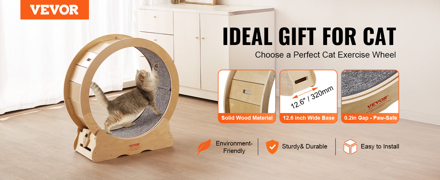 VEVOR Cat Exercise Wheel