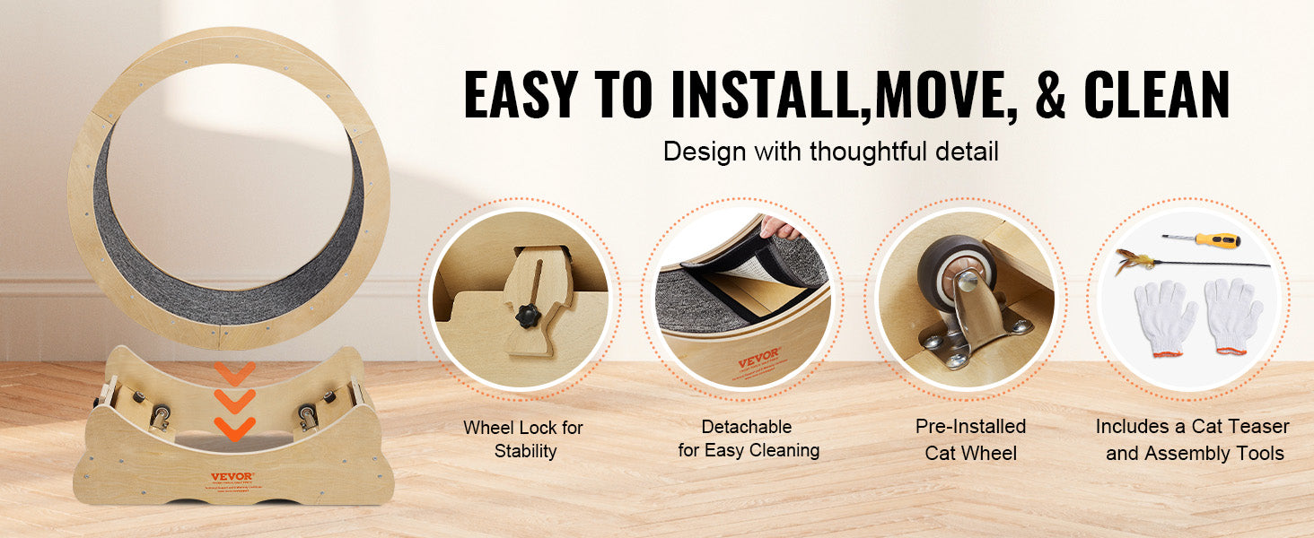 VEVOR Cat Exercise Wheel