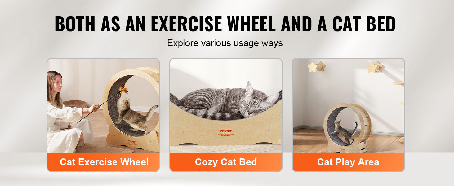 VEVOR Cat Exercise Wheel